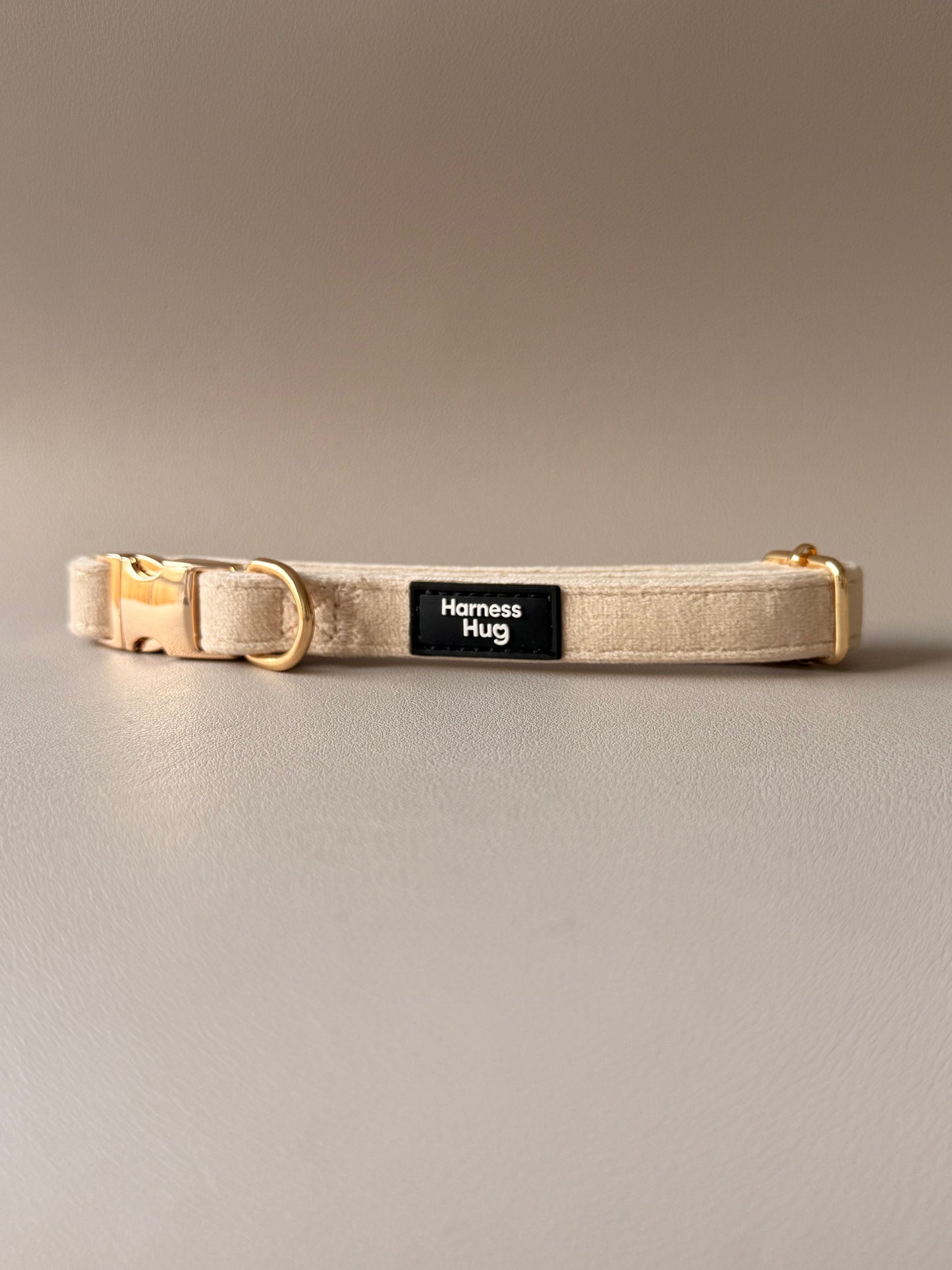 Velvet Collar-Beige