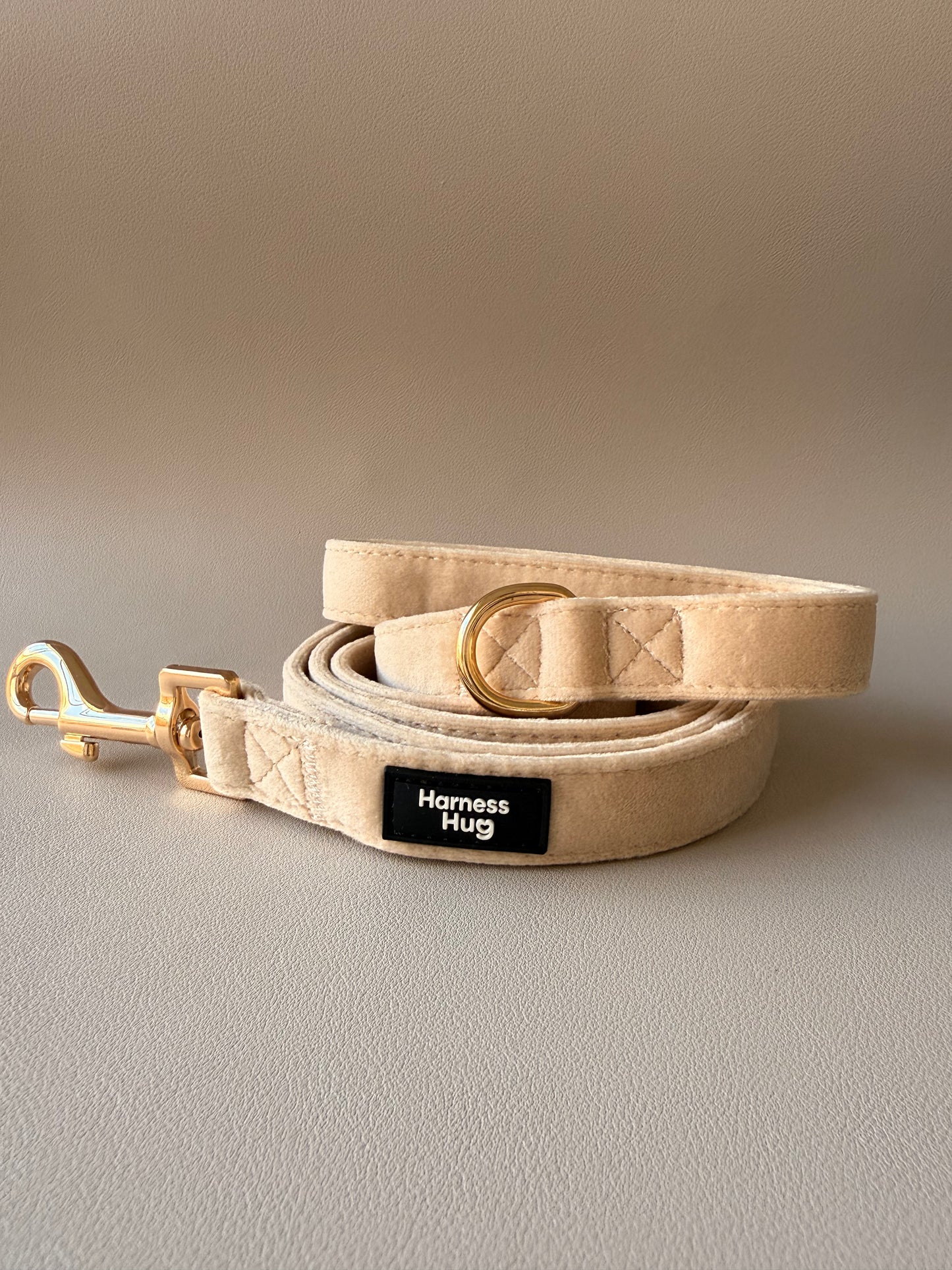 Velvet Leash-Beige