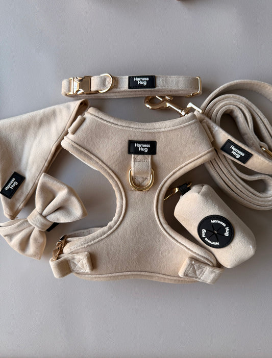 Velvet Complete walk set-Beige