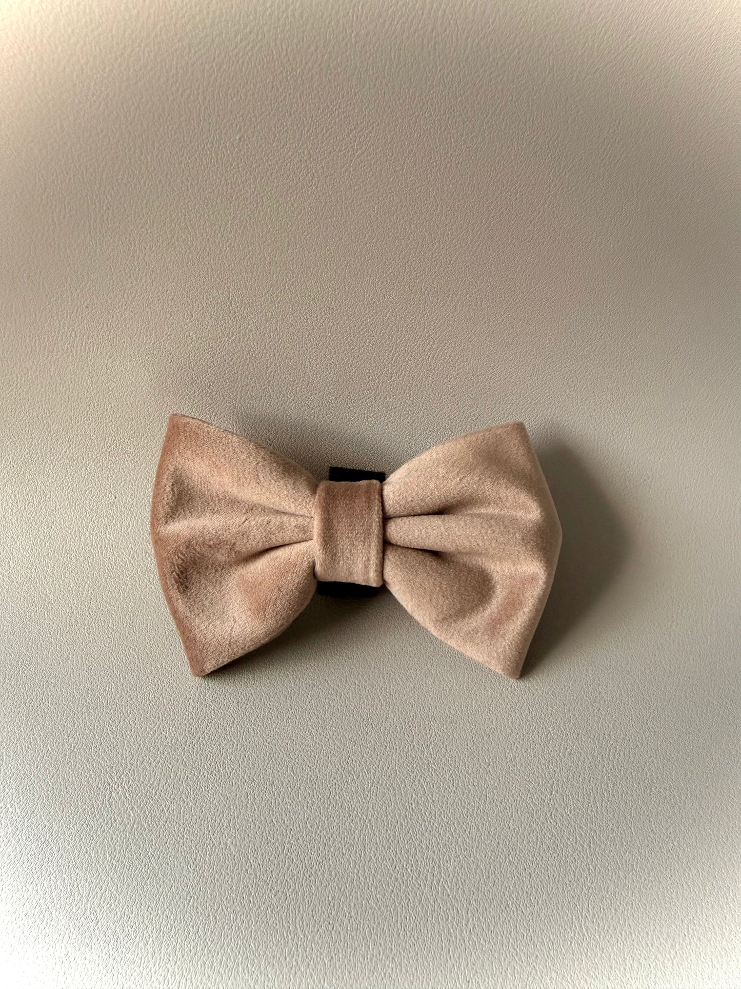 Velvet Bow tie-Mocha